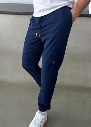 Чоловічі штани джогери з бавовни котон 6857 фото