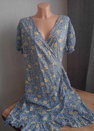 Платье платье сарафан 👗 на запах большой размер2 фото