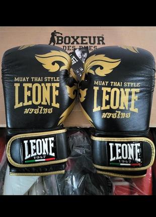 Leone 1947 muay thai 12 oz оригінал боксерські рукавиці шкіра