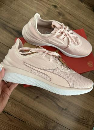 Нові кросівки puma жіночі кросівки літо весна ніжно рожеві пудрові кросівки