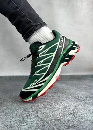 Мужские кроссовки salomon xt-6 Sabata green