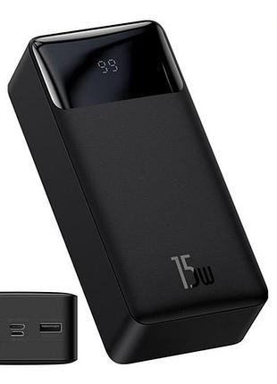 Повербанк, power bank baseus, 30000 маг, 15 вт