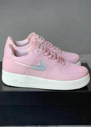 Жіночі кросівки nike air force 1 low pink3 фото