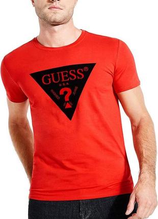 Новая футболка guess оригинал мужская унисекс s, m, l, xl