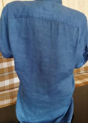 Льняная тенниска "colin,s" р.м(батальная)) бангладеш3 фото