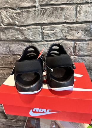 Nike sunray protect 3 сандали детские оригинал черные босоножки новые2 фото