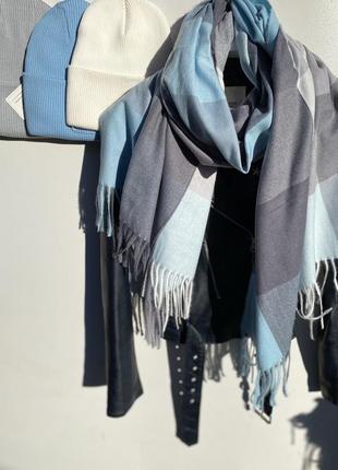 Кашемировый шарф ❤️💙