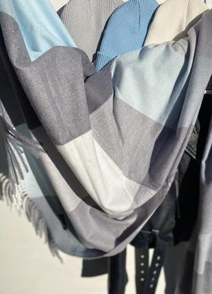 Кашемировый шарф ❤️💙2 фото