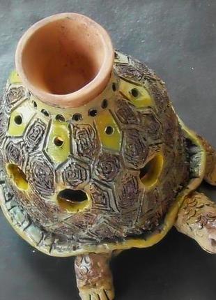 Аромалампа черепаха подарунок для релаксу у вигляді черепахи6 фото