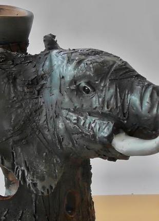 Аромалампа слон подарок в виде аромалампы-слона