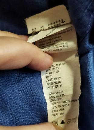 Льняная тенниска "colin,s" р.м(батальная)) бангладеш7 фото
