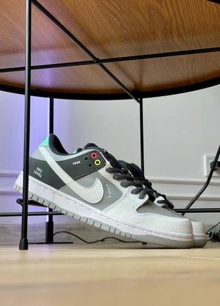 Найк сб данк кеды серые nike sb dunk low pro iso