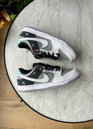 Найк сб данк кеды серые nike sb dunk low pro iso10 фото