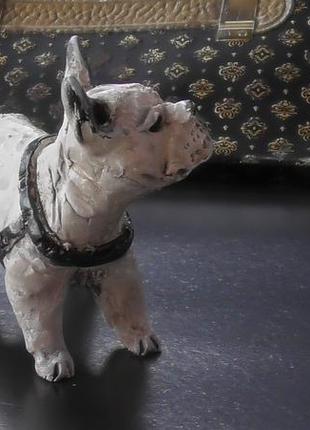 Статуетка собаки породи французький бульдог5 фото