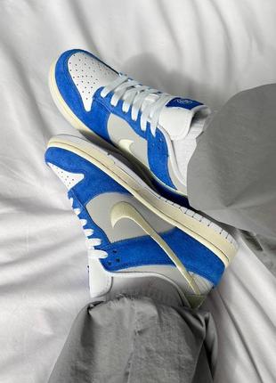 Кроссовки fly streetwear x nike sb dunk low pro 'gardenia'1 фото