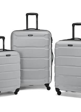 Чемодан samsonite omni silver 100%policarbonate