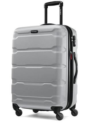 Валіза samsonite amplitude 100%policarbonate silver