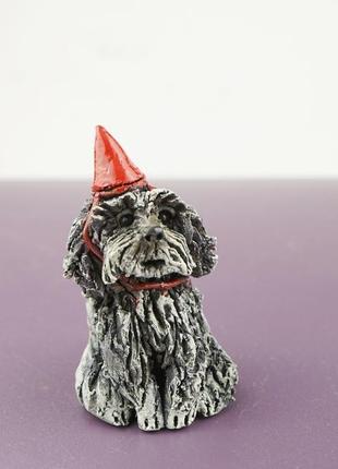 Статуэтка собака пёс керамика dog figurine