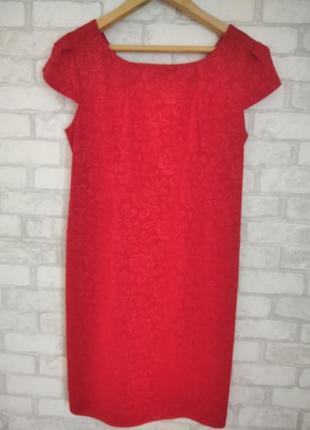 Сукня сучасна - сілует футляр, червона