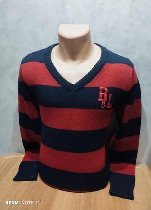 Комфортный качественный шерстяной свитер бренда из швеции bondelid2 фото