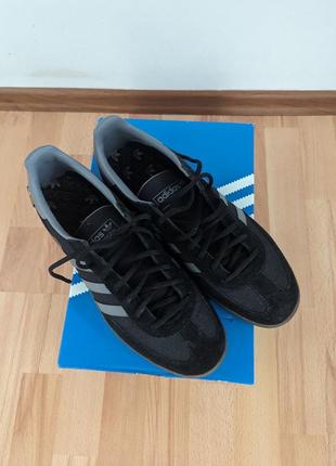 Кроссовки adidas spezial handball cordura black grey us 12