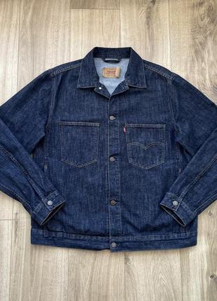 Джинсовая куртка levi’s chore denim jacket