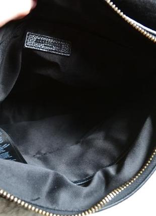 Accessorize кожаный городской рюкзак из натуральной кожи и замши8 фото