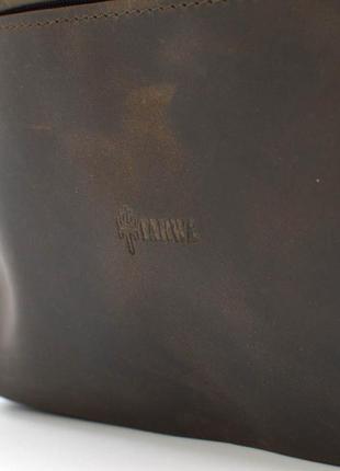 Мужcкой рюкзак кожа и канвас слоновая кость для ноутбука tarwa rcj-7273-3md7 фото