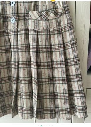 Стильная юбка-шотландка2 фото