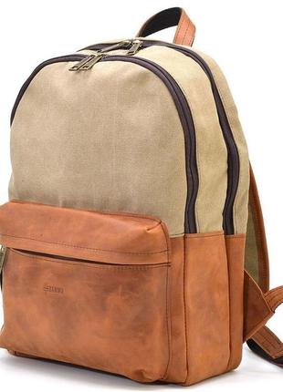Мужcкой рюкзак кожа и канвас tarwa rbsc-7273-3md1 фото