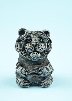 Фігурка тигра 2022 тигреня чорний фігурка тигр кераміка tiger figurine