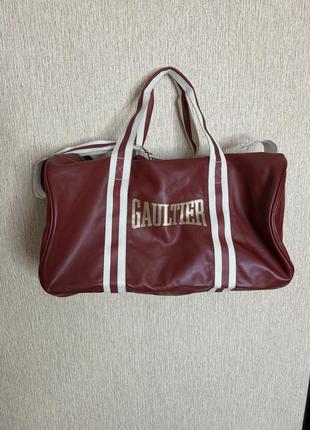 Стильная спортивная, дорожная сумка jean paul gaultier, оригинал9 фото