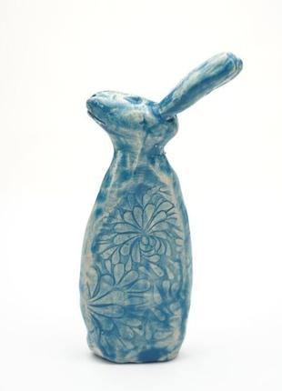 Сувенір у вигляді зайця фігурка зайчика кераміка bunny figurine3 фото