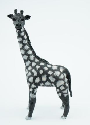 Статуетка жираф подарунок на удачу жирафа колекційна статуетка giraffe статуя1 фото