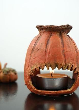 Аромалампа тыква halloween crafts подарок на хэллоуин5 фото