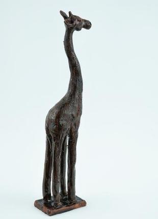Статуэтка жираф подарок на удачу жирафа giraffe statue коллекционная статуэтка5 фото