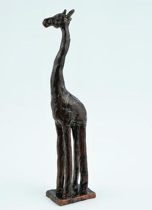 Статуэтка жираф подарок на удачу жирафа giraffe statue коллекционная статуэтка
