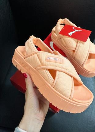 Босоніжки puma mayze platform sandals