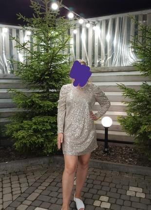 Сукня в паєтках l-xl