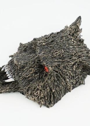 Волк маска на стену оберег волк украинский сувенир ukrainian маска-оберіг2 фото