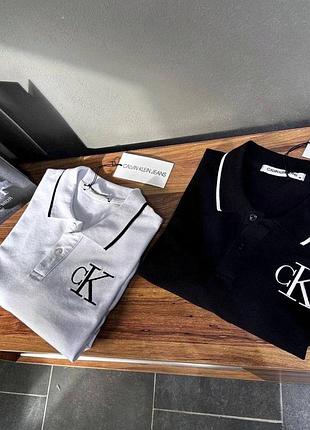 Футболка поло в стиле calvin klein