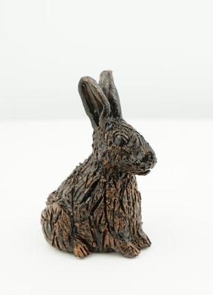 Фигурка кролик черный 2023 подарок gift rabbit black