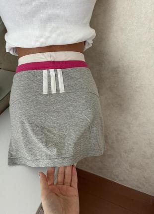 Стильная спортивная женская юбка adidas5 фото