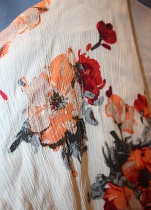 Платье кимоно с цветочным принтом на запах honey punch, s