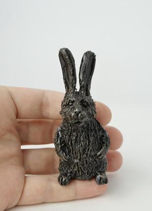 Фігурка кролик 2023 фігурка кролика чорного5 фото