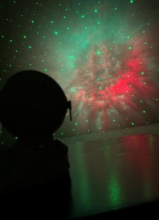 Лазерний проектор зоряного неба у вигляді космічного астронавта😍☄️5 фото