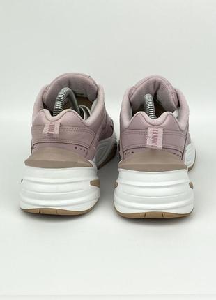 Кроссовки nike m2k tekno pink ao3108-500 оригинал кожаные розовые размер 384 фото