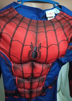 Карнавальный костюм человек-паук 5-6 лет3 фото
