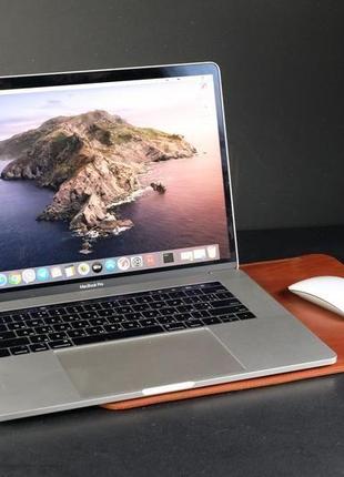 Кожаный чехол для macbook дизайн №1, винтажная кожа, цвет  коньяк6 фото