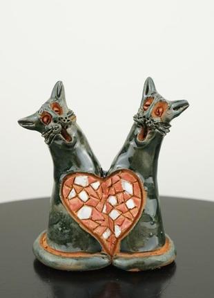 Фигурка кота cat figurine коллекция мозаика